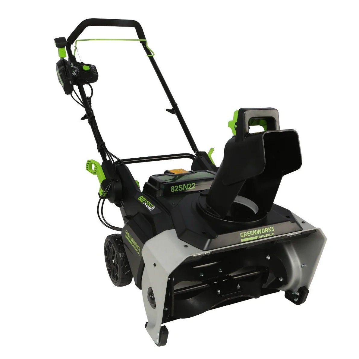 Greenworks 82V 22 Snow Thrower with 5Ah Battery and Dual Port Charger | 82SN22 5DP