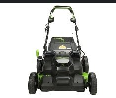 Greenworks Optimus 82V 30” Self-Propelled Lawn Mower with (3) 8Ah Batteries and Dual Port Charger | 82LM30S-83DP 82LM255