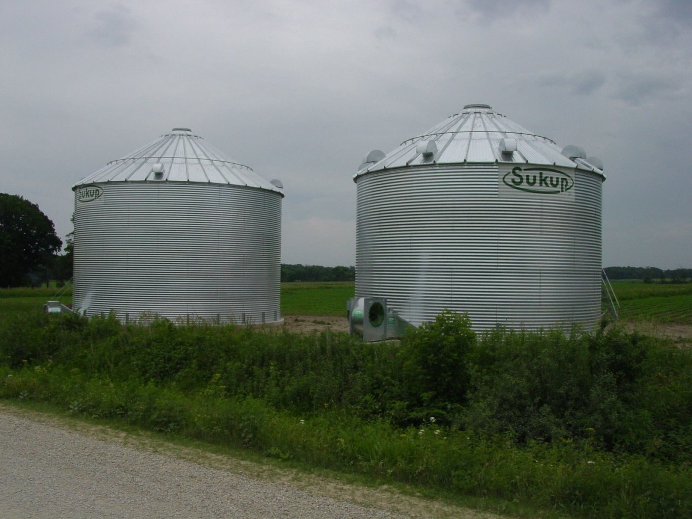 Sukup Non-Stiffened Farm Bins