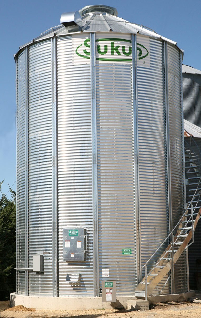 Sukup Stiffened Farm Bins