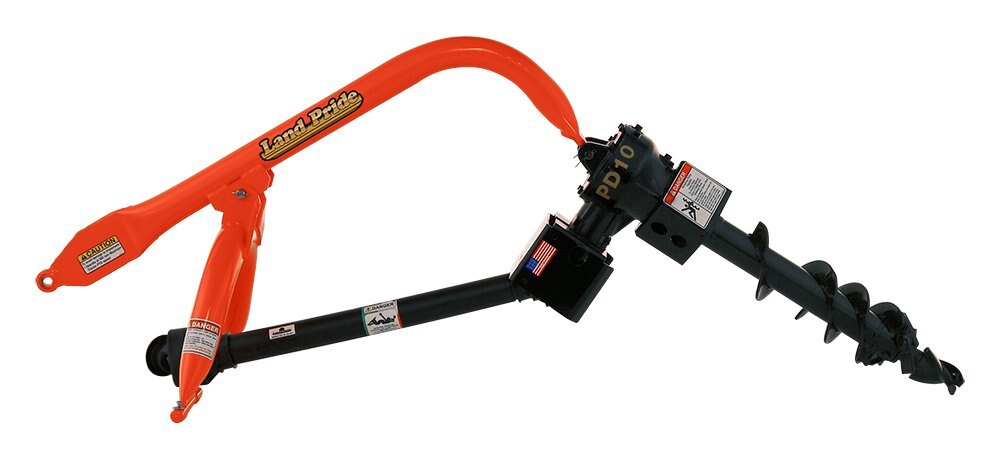 Kubota bx deals post hole digger