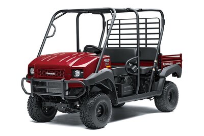 2026 Kawasaki MULE 4010 TRANS4x4 Dark Royal Red