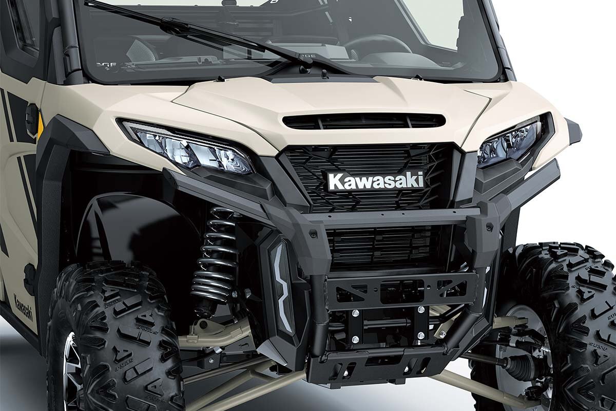 2026 Kawasaki RIDGE CREW HVAC Metallic Bluish Gray