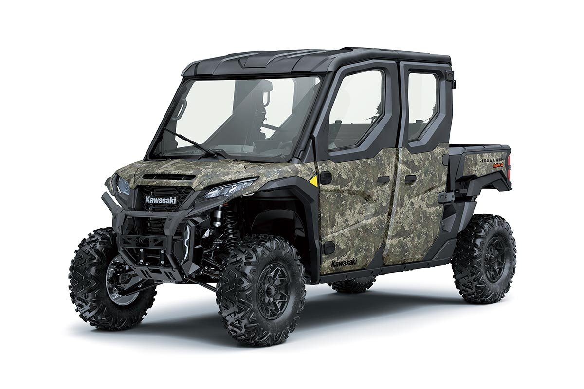 2026 Kawasaki RIDGE CREW HVAC Camouflage True Timber Strata