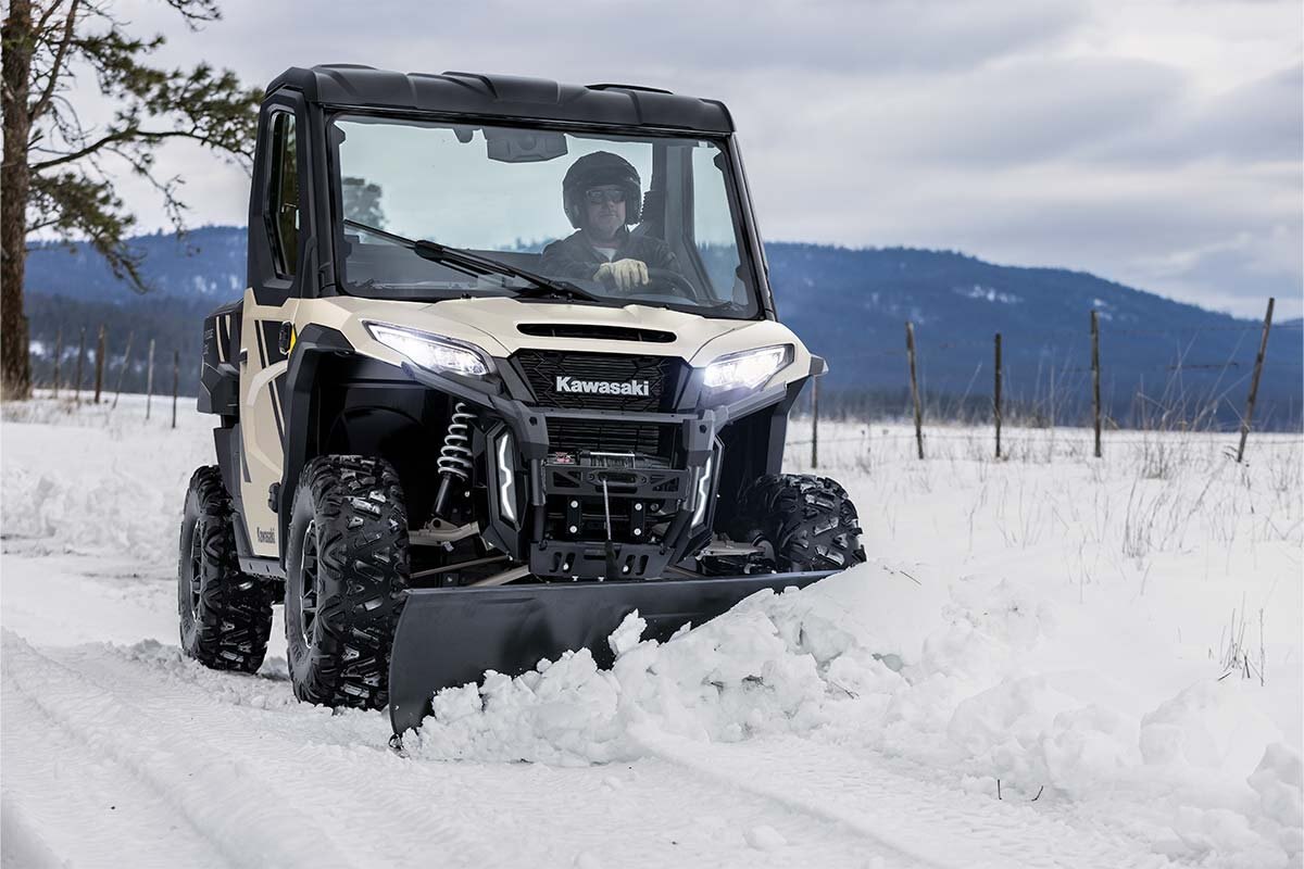 2026 Kawasaki RIDGE HVAC Metallic Bluish Gray