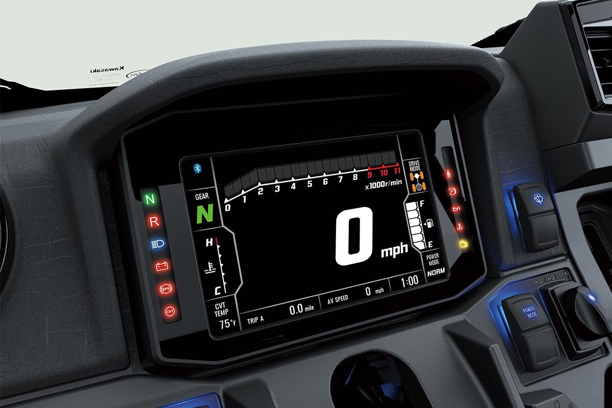 2026 Kawasaki RIDGE HVAC Metallic Bluish Gray