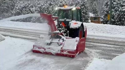 Normand N92-280HYB Hybrid Pull-Behind Snowblower