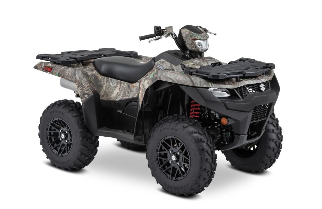 2023 Suzuki KingQuad 750XPZ True Timber Kanati, Mag Wheels