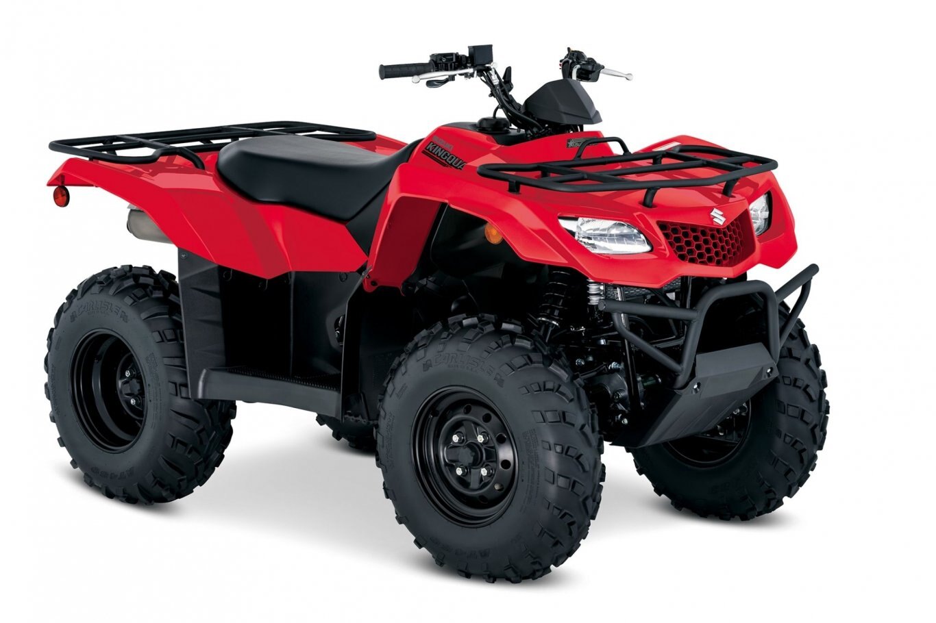 2023 Suzuki KingQuad 400 Flame Red