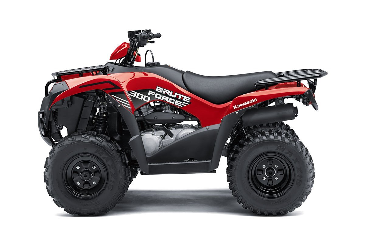 2024 Kawasaki BRUTE FORCE 300 FIRECRACKER RED