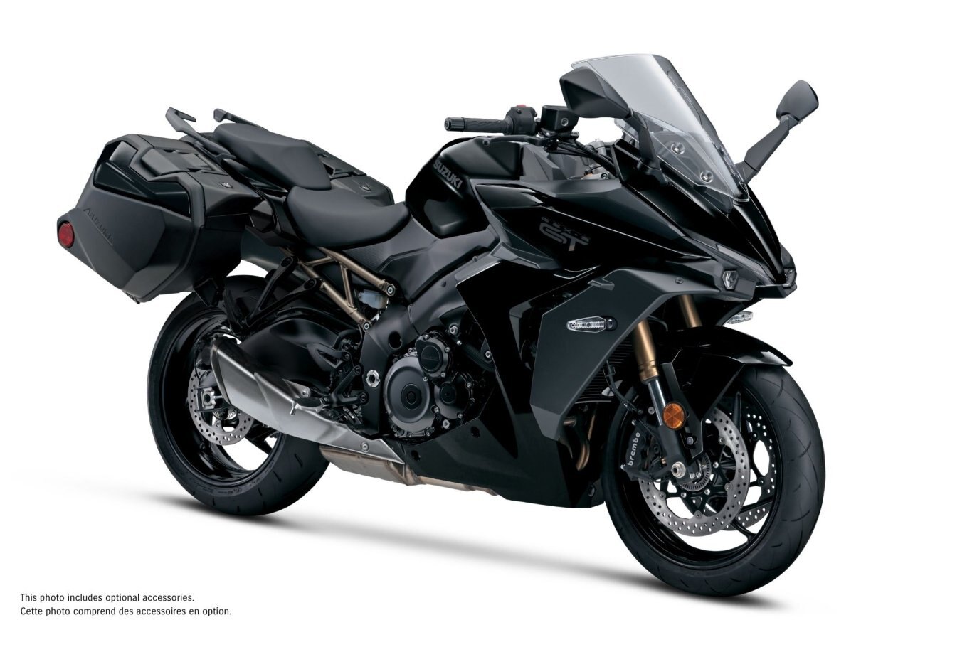 2024 Suzuki GSX-S1000GTA Glass Sparkle Black