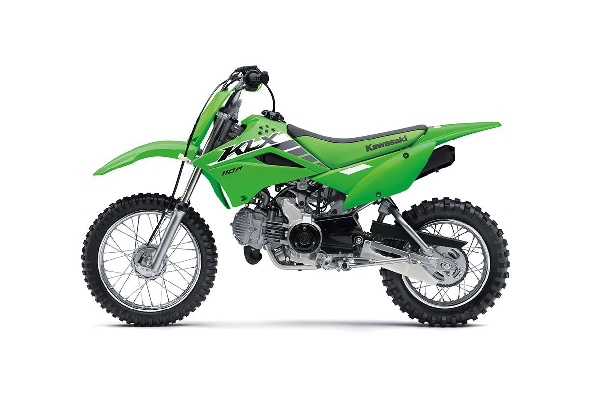 2025 Kawasaki KLX110R Lime Green