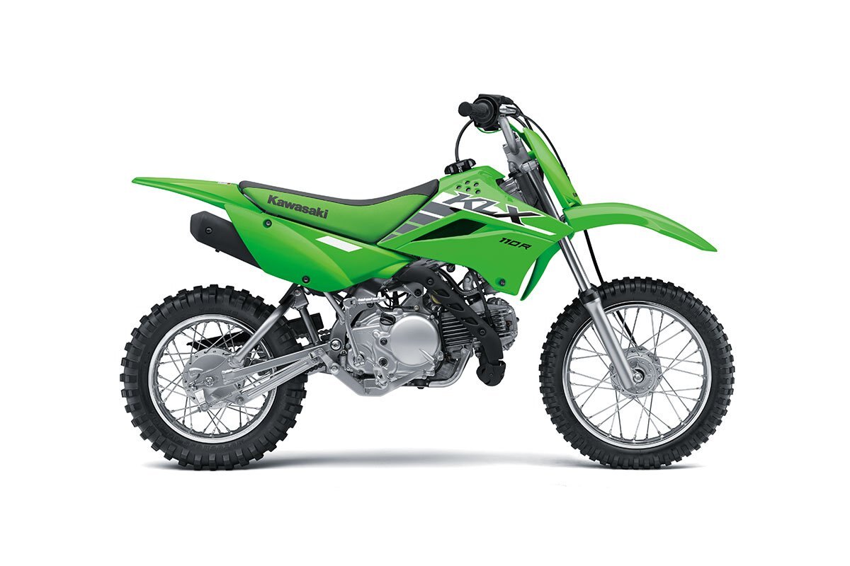 2025 Kawasaki KLX110R Lime Green