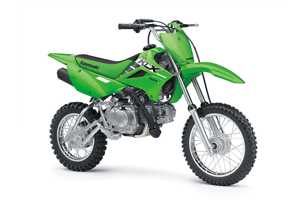 2025 Kawasaki KLX110R L Lime Green