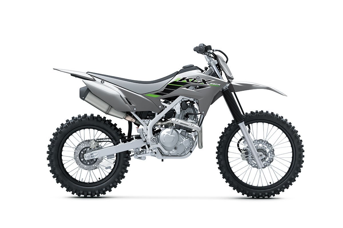 2025 Kawasaki KLX230R Battle Gray