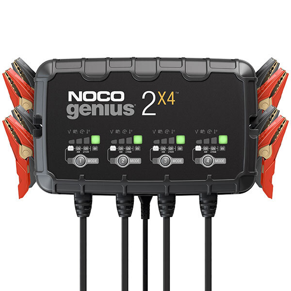 NOCO 4 BANK BATTERY CHARGER (GENIUS2X4)