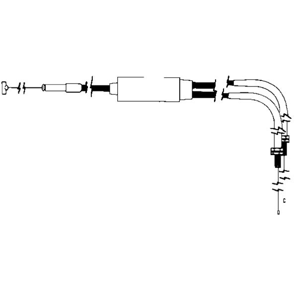 SPX DUAL THROTTLE CABLE (05 139 41)