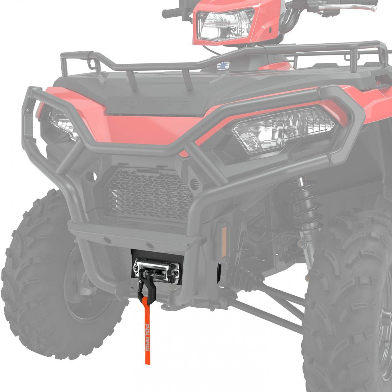 Polaris HD 2,500 lb. Winch with Steel Cable