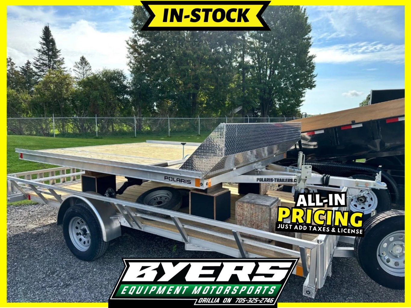 Polaris Open Snowmobile PFS101x10P Trailer