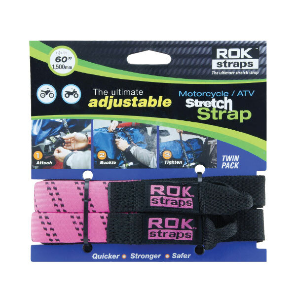 ROK MOTORSPORT / ATV STRAPS Pink