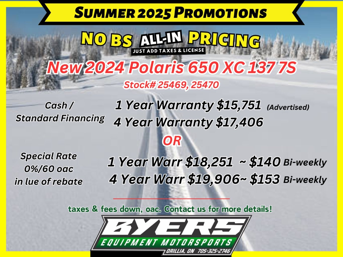 2024 Polaris 650 INDY XC 137 Red