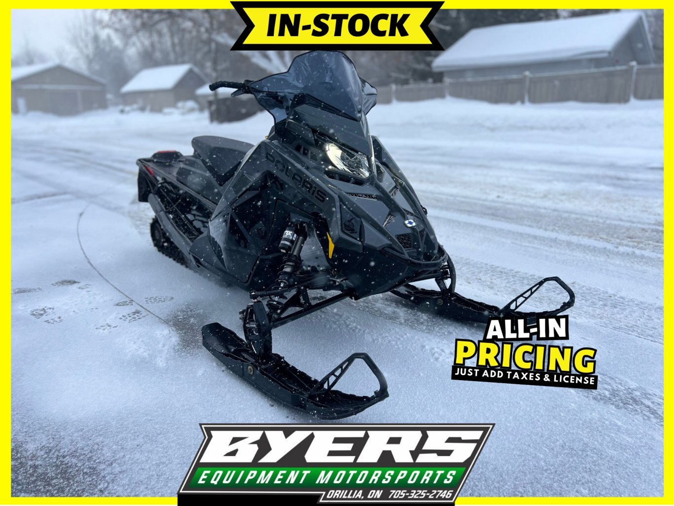 2024 Polaris 850 INDY XC 137 Black