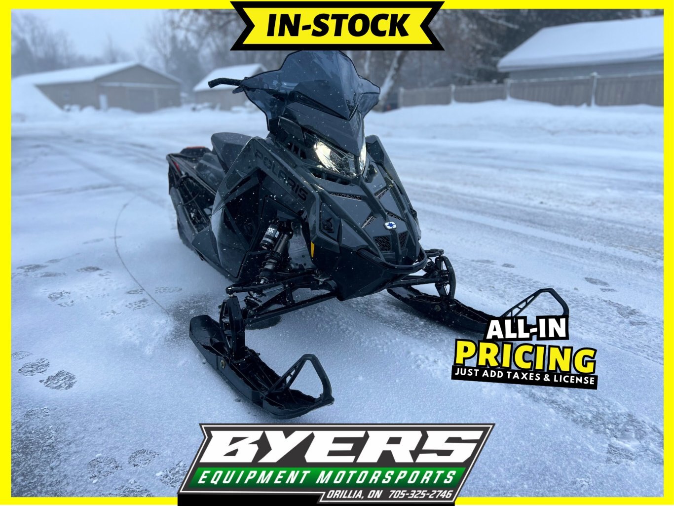 2024 Polaris 850 INDY XC 137 Black 7S