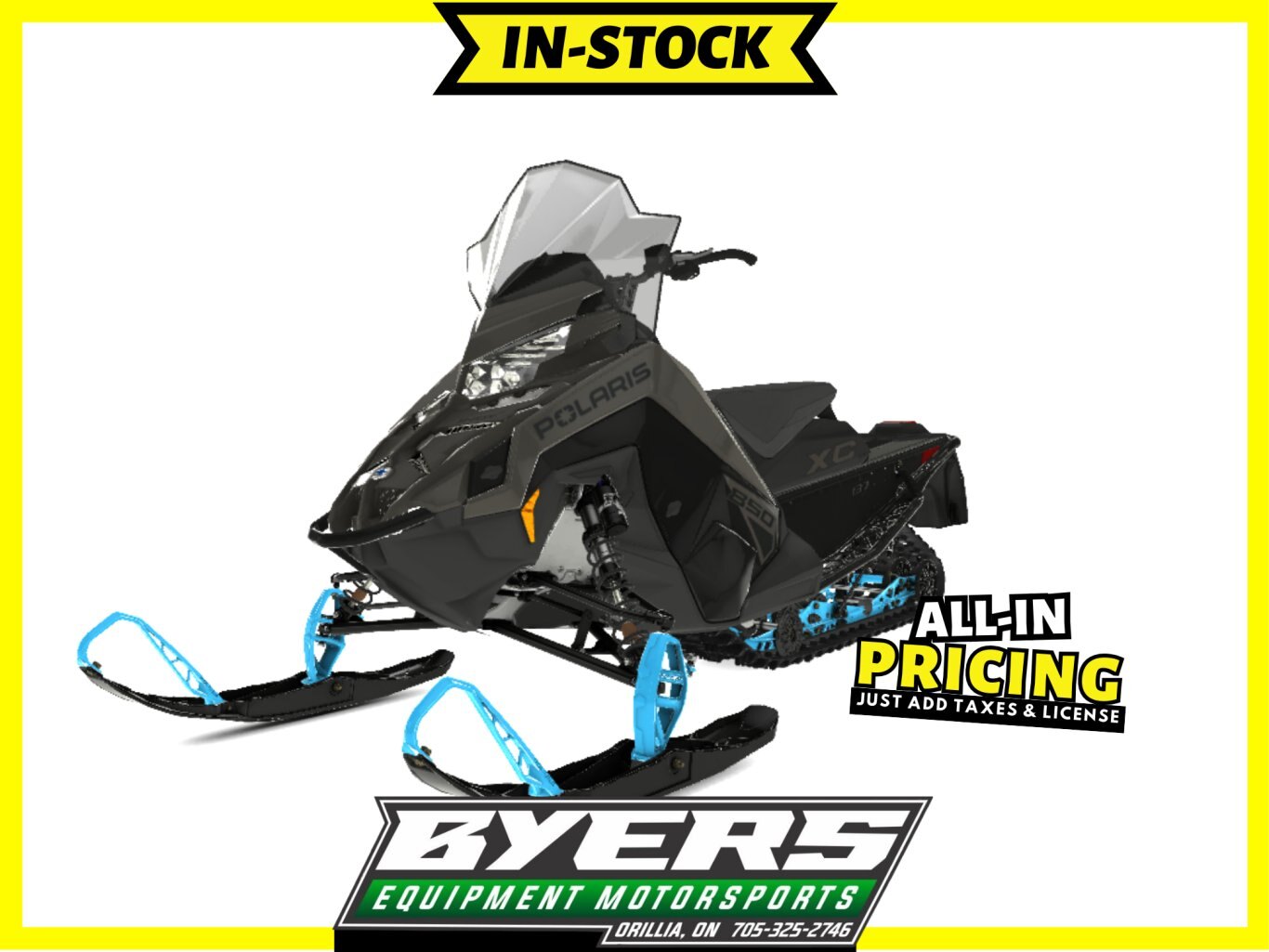 2024 Polaris 850 INDY XC 137 Black