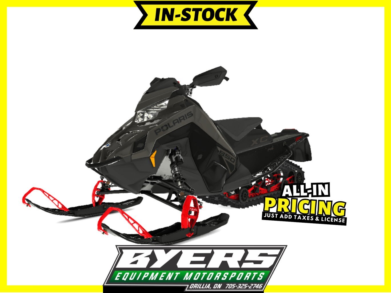 2024 Polaris 850 Switchback XC 146 Black