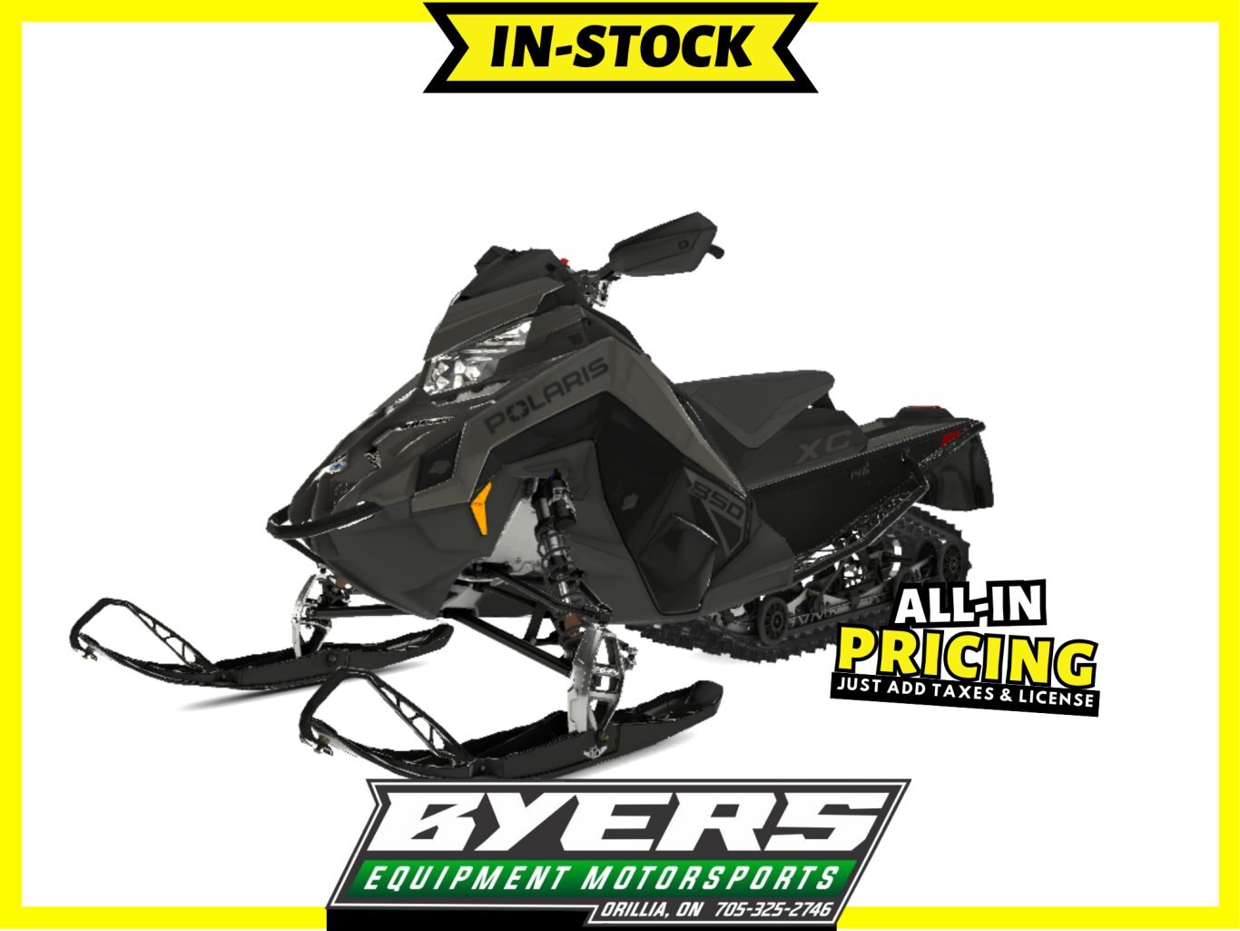 2024 Polaris 850 Switchback XC 146 Black 1.35