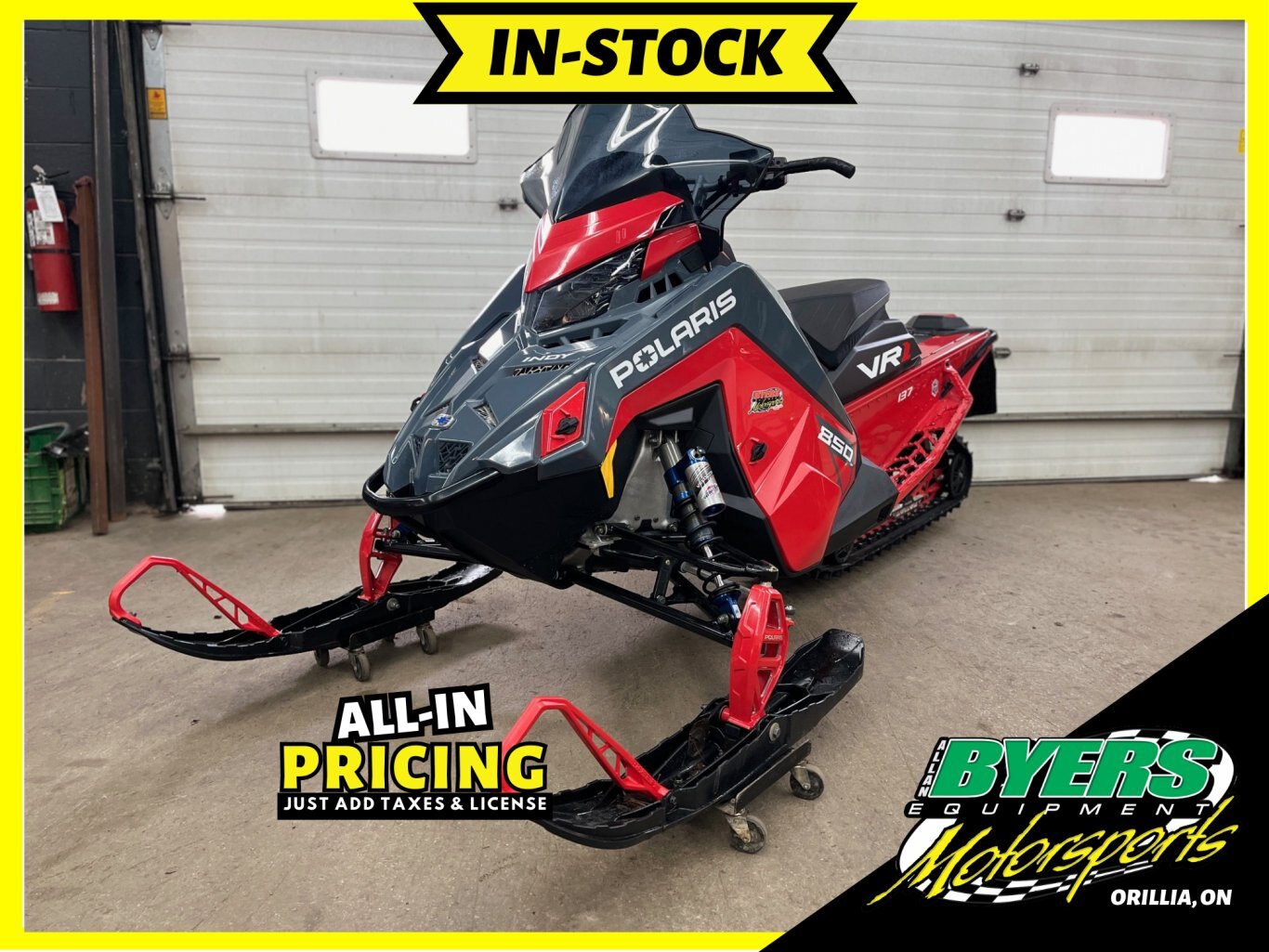 2024 Polaris 850 INDY VR1 137 - Demo