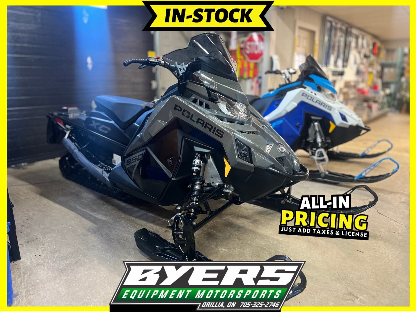 2024 Polaris 850 INDY XC 137 Black ICE Ripper