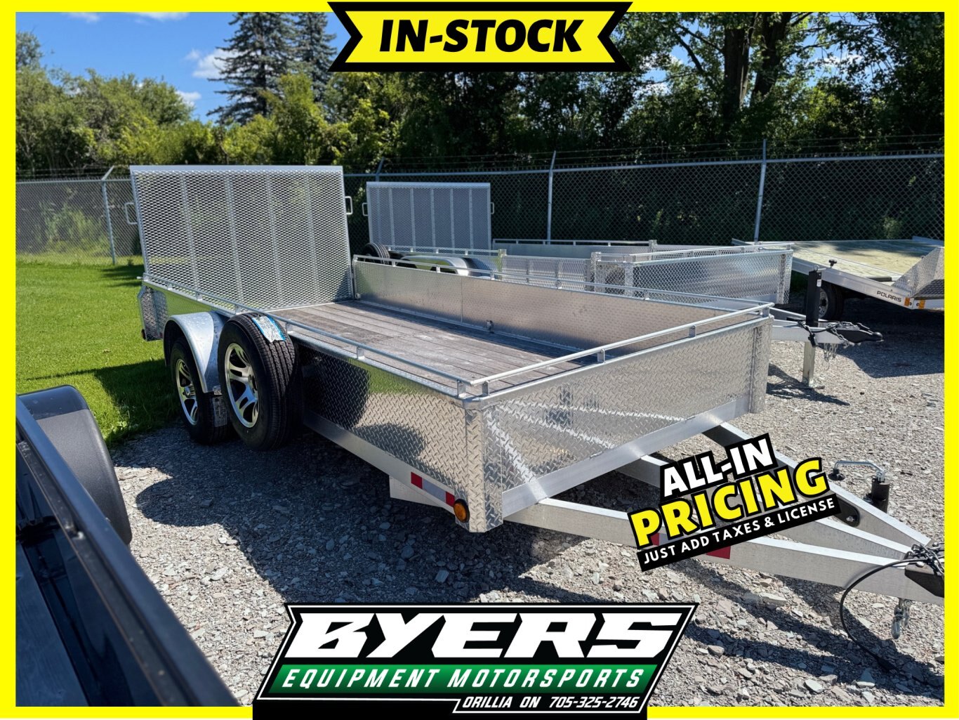 6x14 Bearco Aluminum Trailer