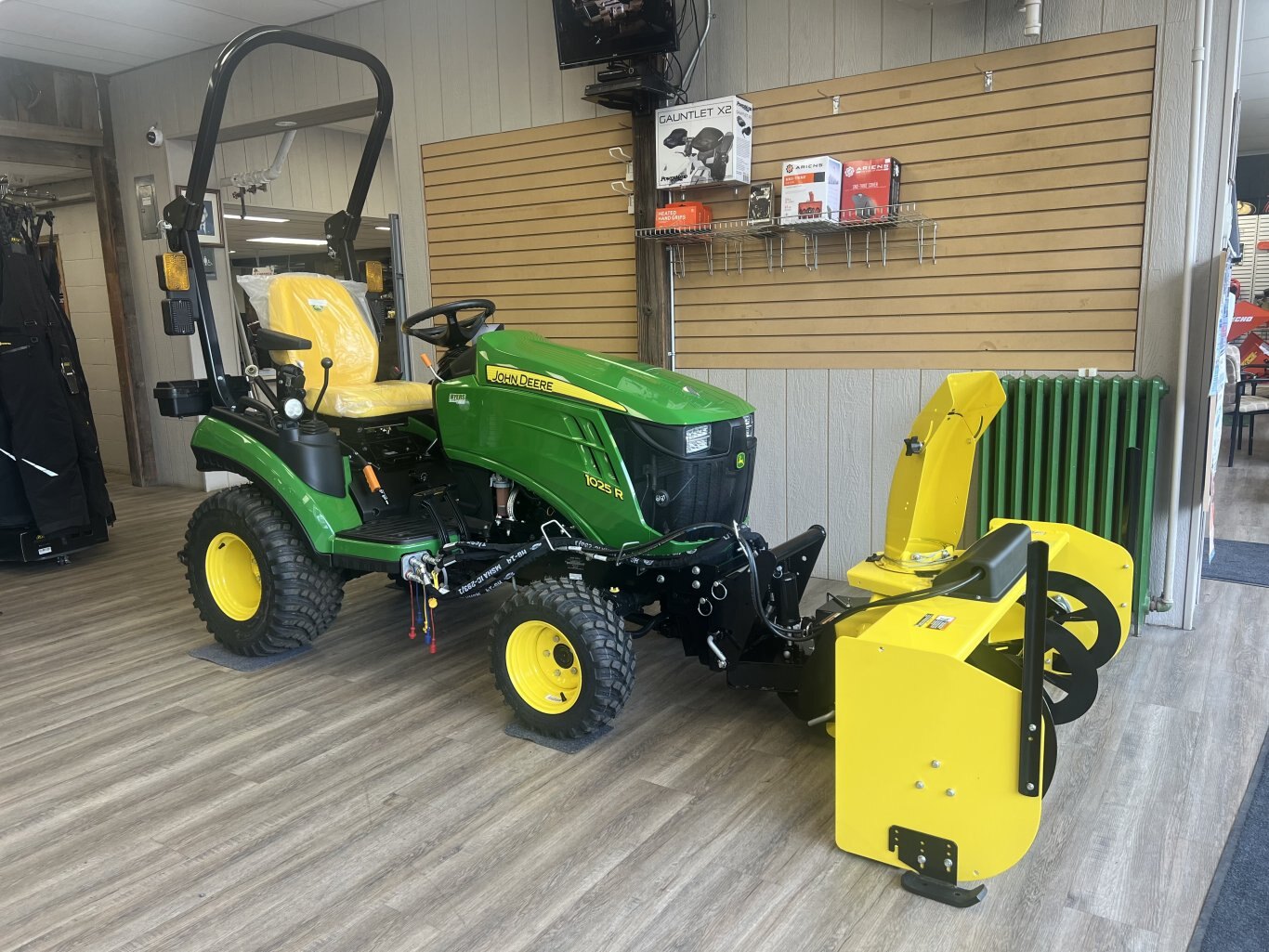 2024 John Deere 1025R Compact Tractor W/ 54 Snowblower