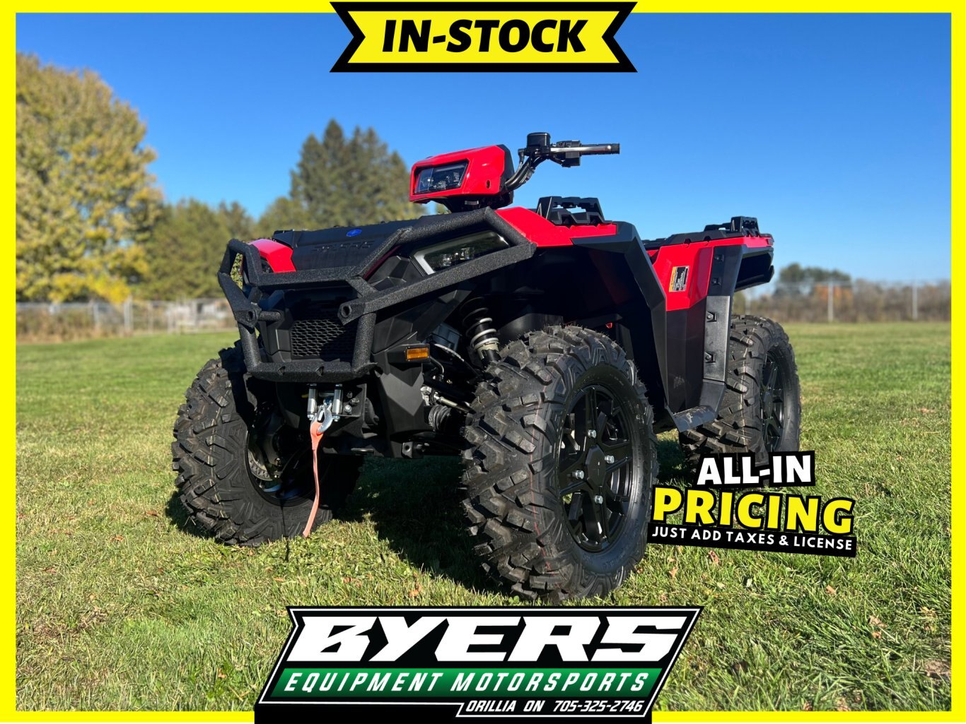 2024 Polaris SPORTSMAN XP 1000 ULTIMATE TRAIL SUNSET RED