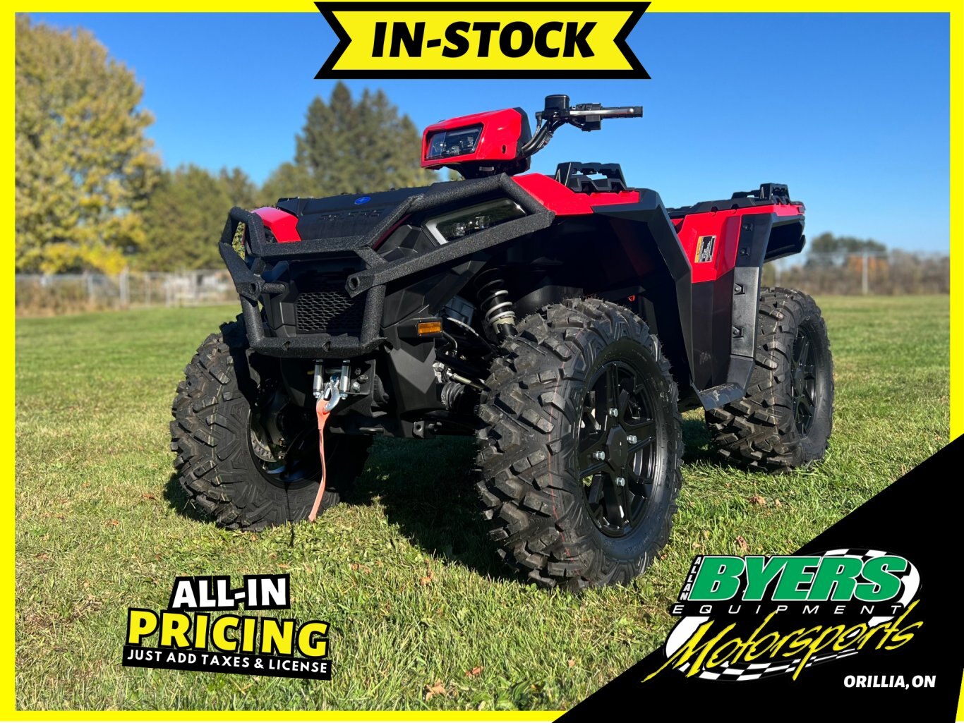 2024 Polaris SPORTSMAN XP 1000 ULTIMATE TRAIL SUNSET RED