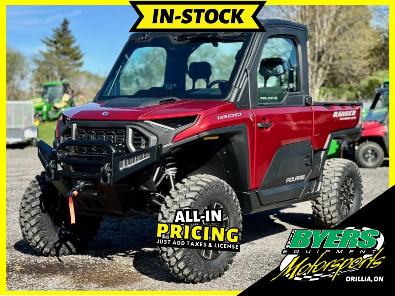 2024 Polaris RANGER XD 1500 NORTHSTAR ULTIMATE SUNSET RED