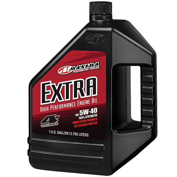 Maxima Racing Oils Extra Synthetic 4 Stroke Engine Oil EA Of 4