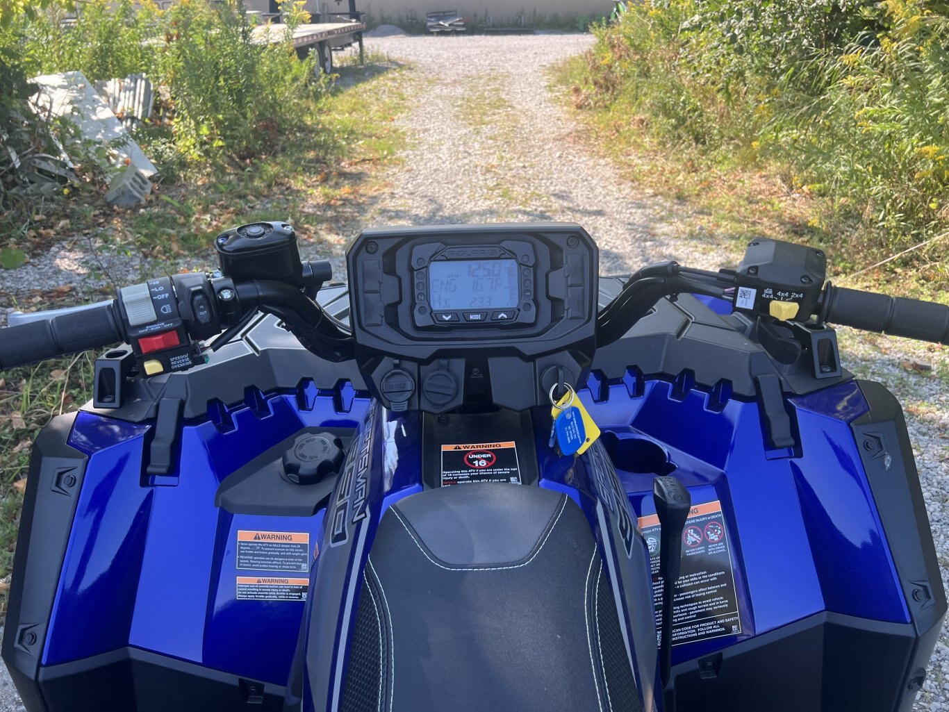 2024 Polaris SPORTSMAN 850 ULTIMATE TRAIL SPIRIT BLUE