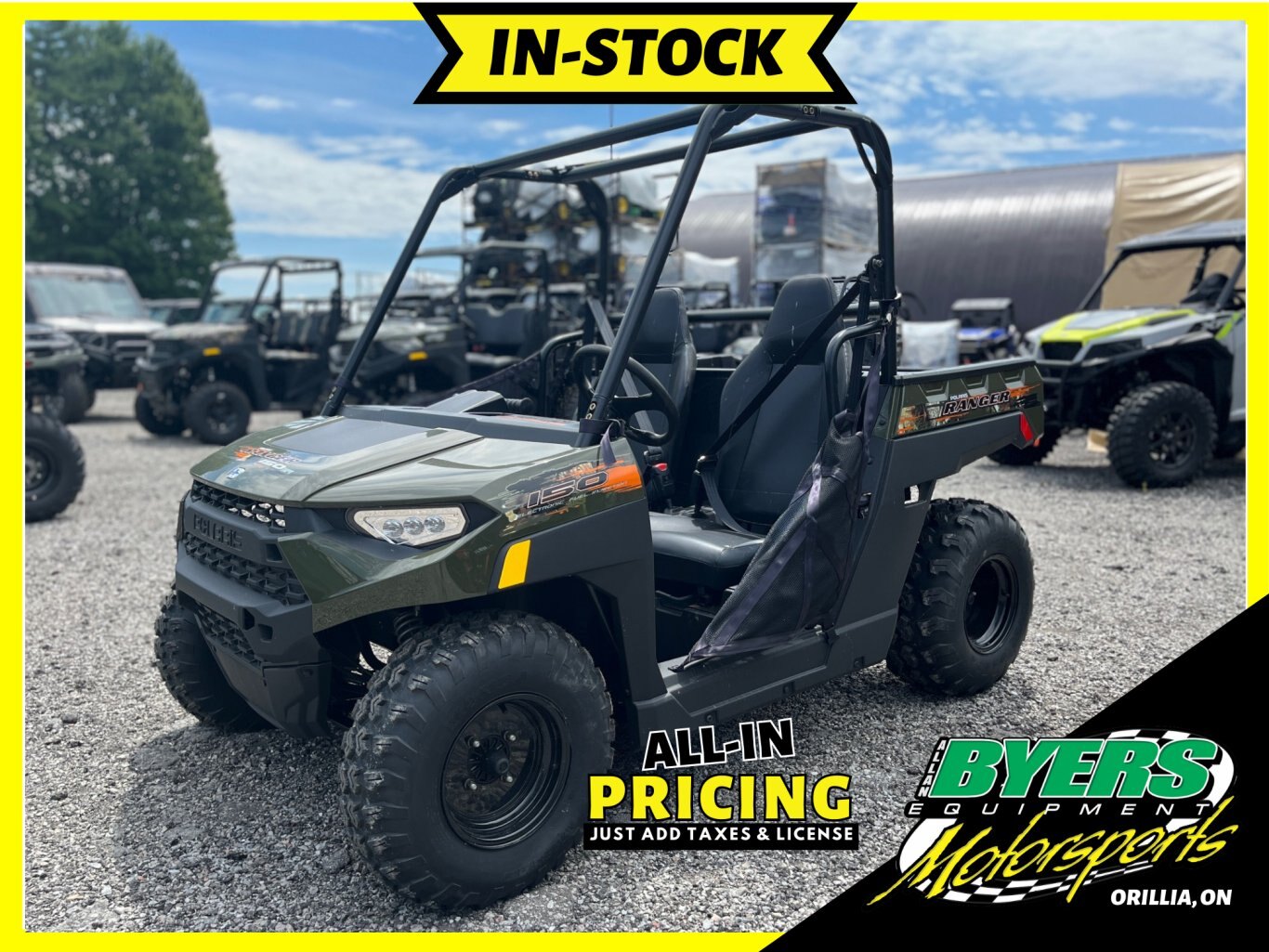 2023 Polaris RANGER 150 EFI SAGEBRUSH GREEN