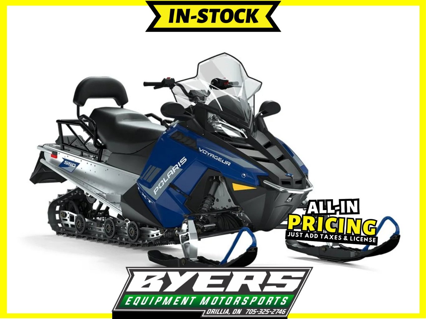 2024 Polaris 550 VOYAGEUR LXT 144