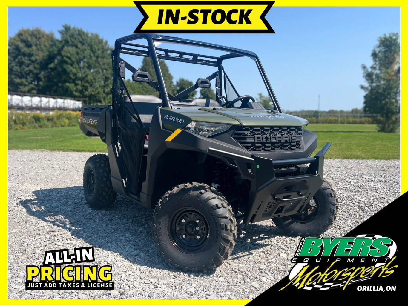 2025 Polaris RANGER 1000 EPS SAGE GREEN