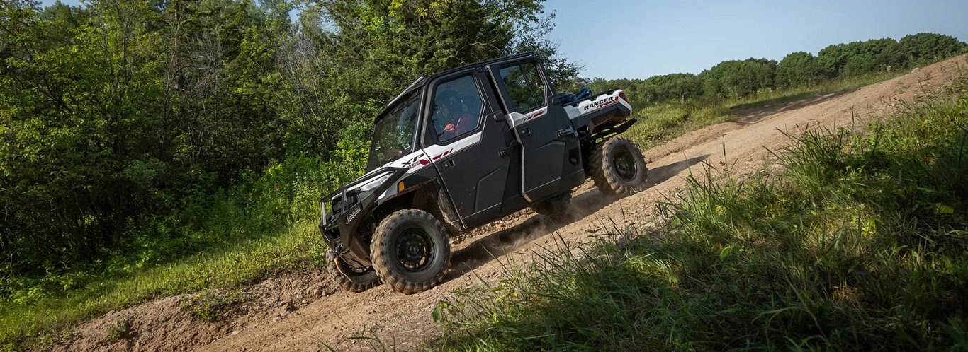 2025 Polaris RANGER XP 1000 NorthStar Trail Boss Edition White Crystal