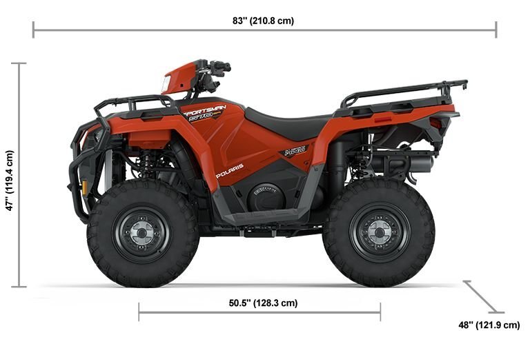 2025 Polaris Sportsman 570 EPS Orange Rust