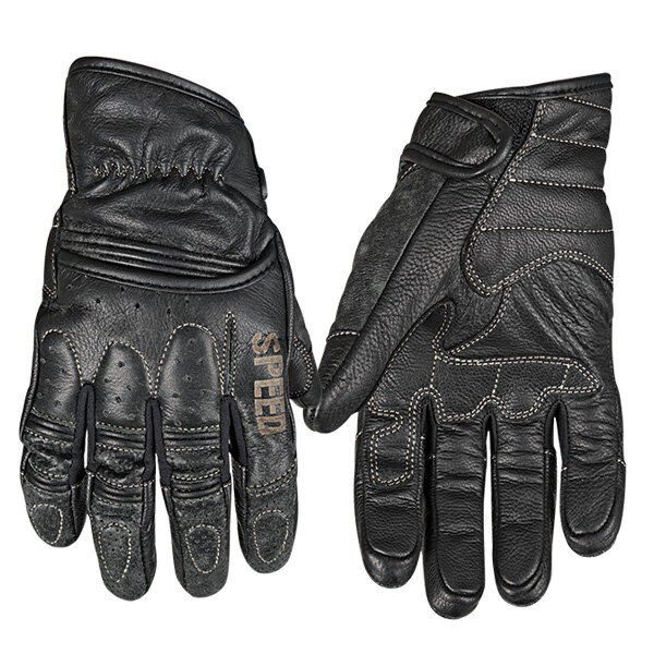 Speed and Strength Rust and Redemption Men's Leather Gloves