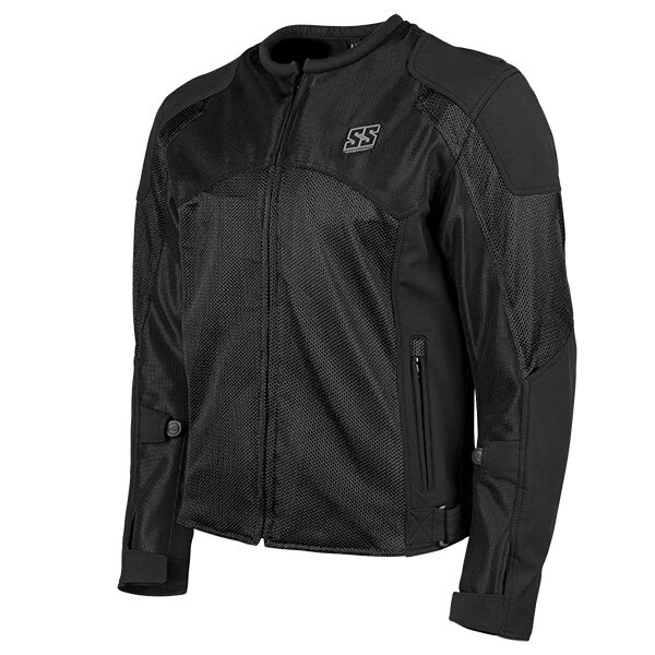 Speed and Strength Men's Midnight Express Mesh Motorcycle Jacket