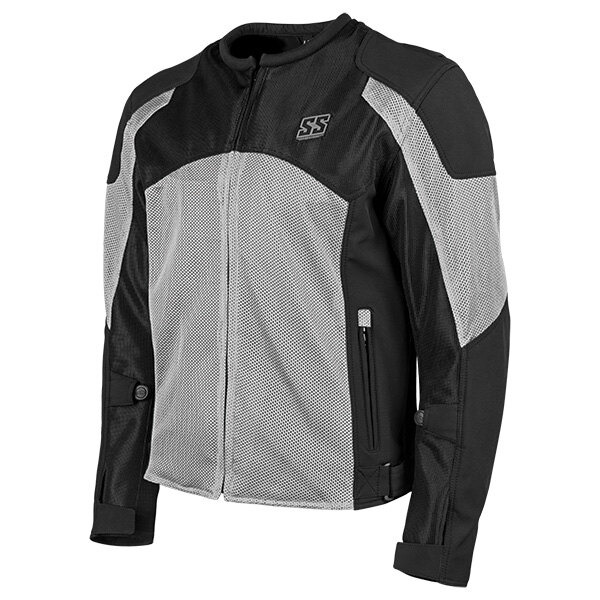 Speed and Strength Men's Midnight Express Mesh Motorcycle Jacket