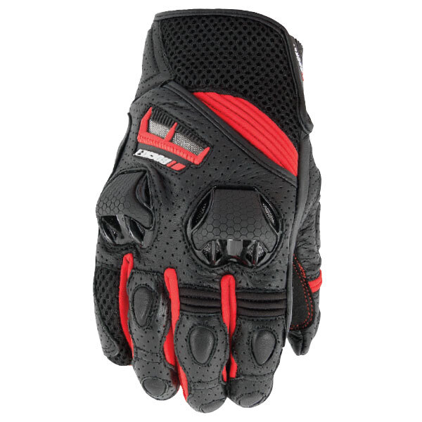 Joe Rocket Men's Speedmaster Air Leather/Mesh Short Gloves