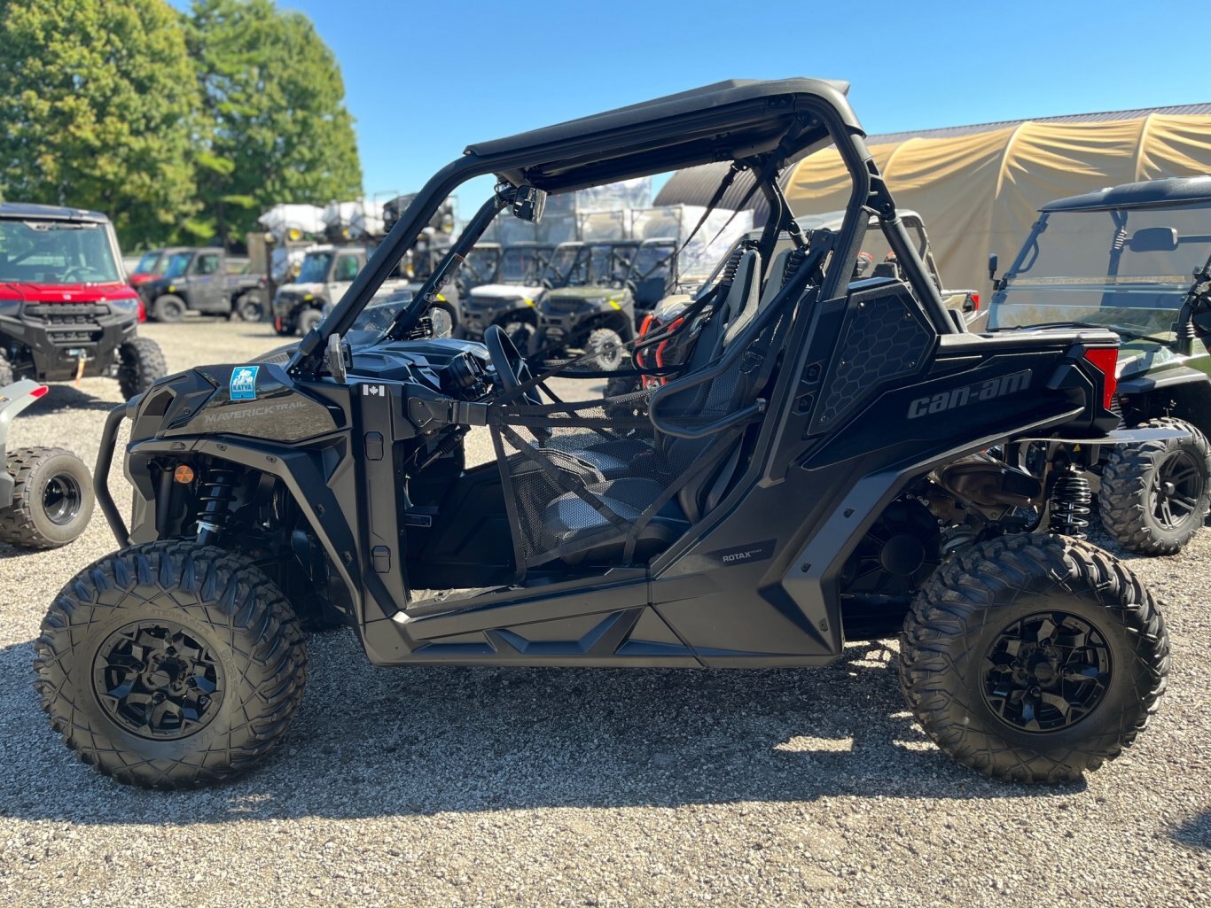 2022 Can Am MAVERICK TRAIL DPS 700 triple black