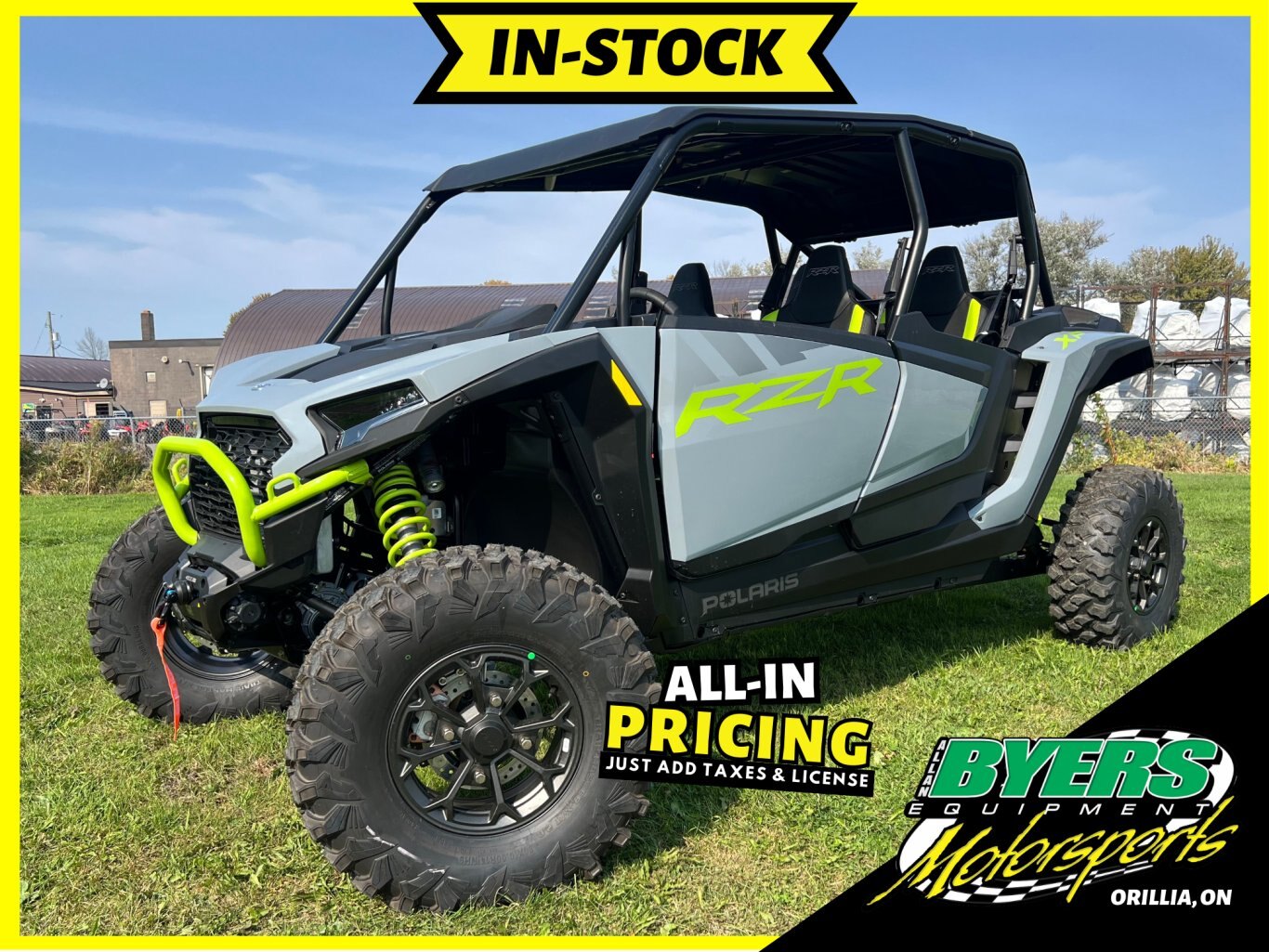 2025 Polaris RZR XP 4 1000 ULTIMATE 4- Seat Storm Gray